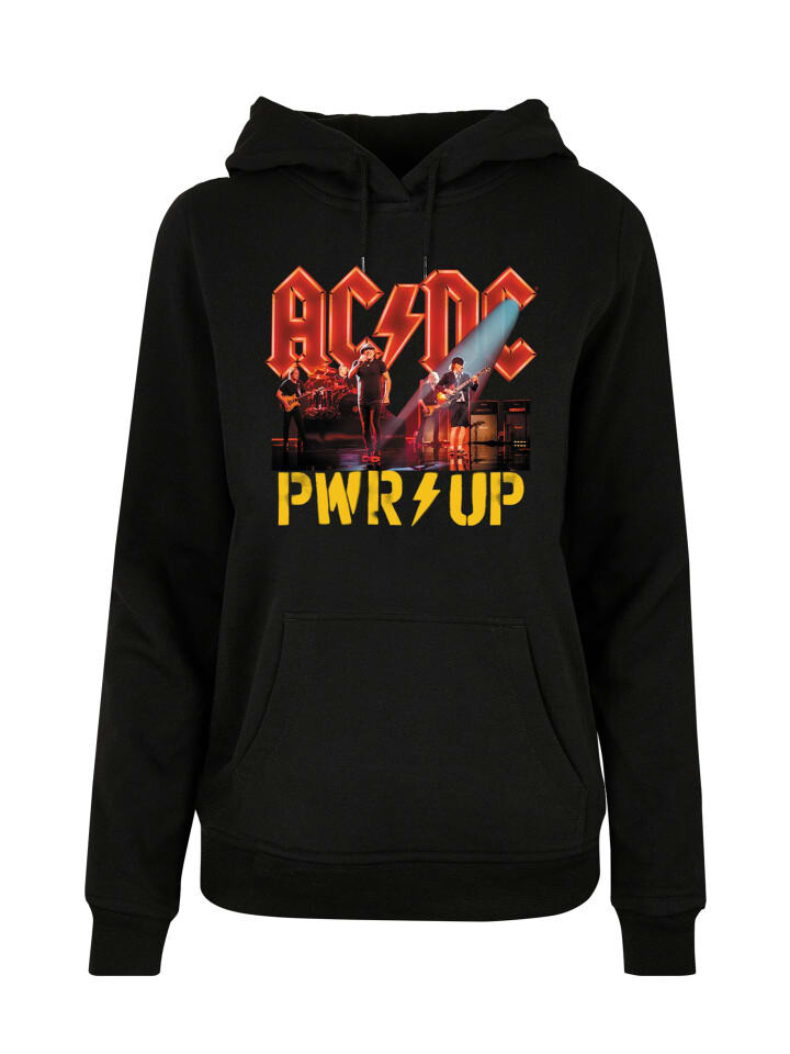 

Пуловер F4NT4STIC Basic ACDC Rock Band Music PWRUP Stage Lights, черный