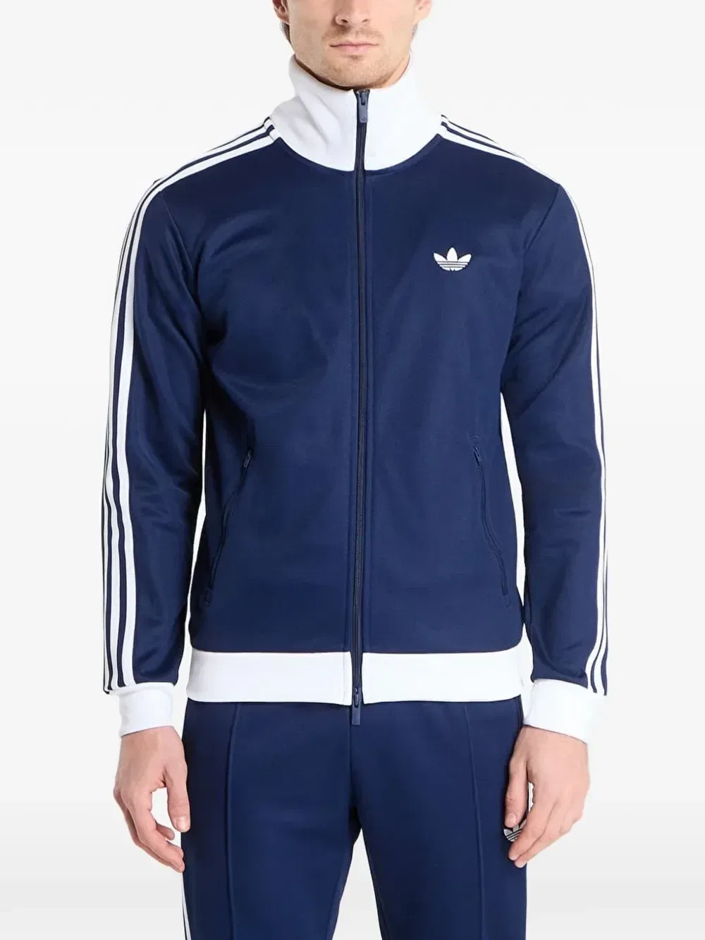 Свитшот на молнии Adidas, синий