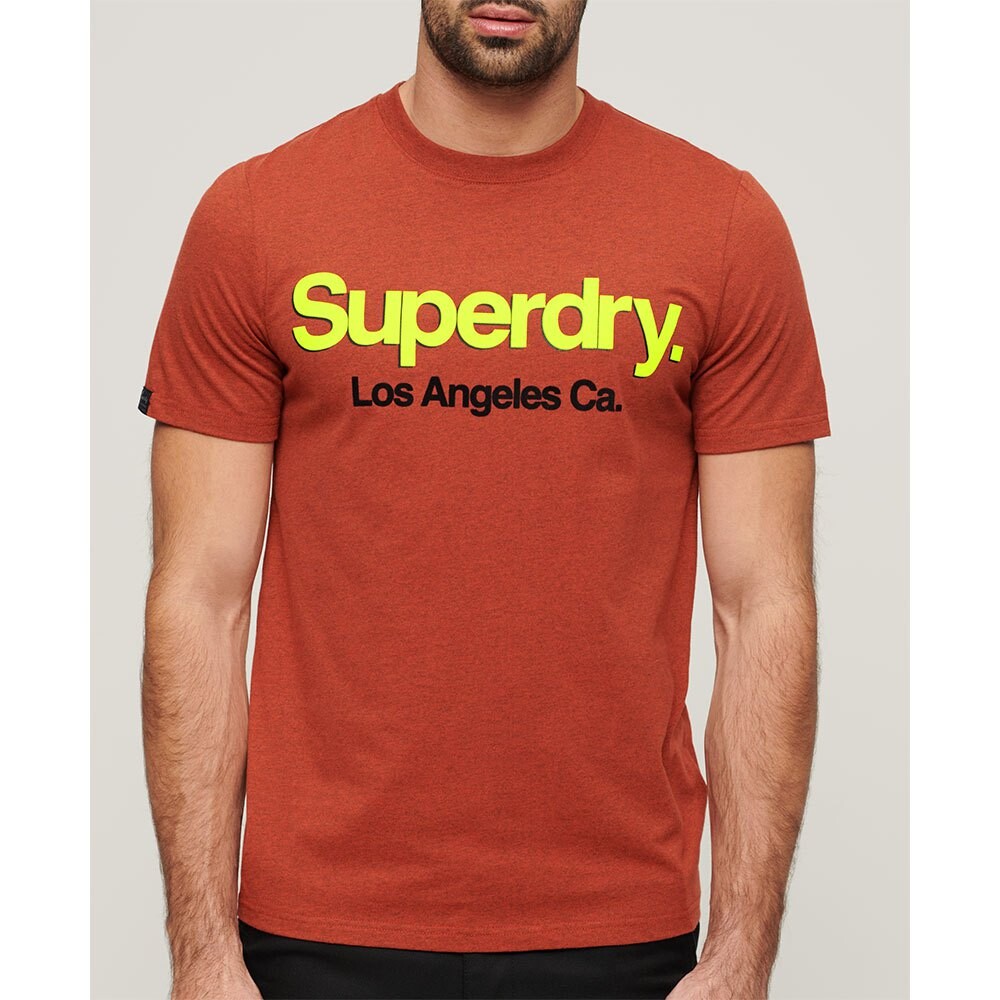

Футболка с коротким рукавом Superdry Core Logo Classic Washed, оранжевый