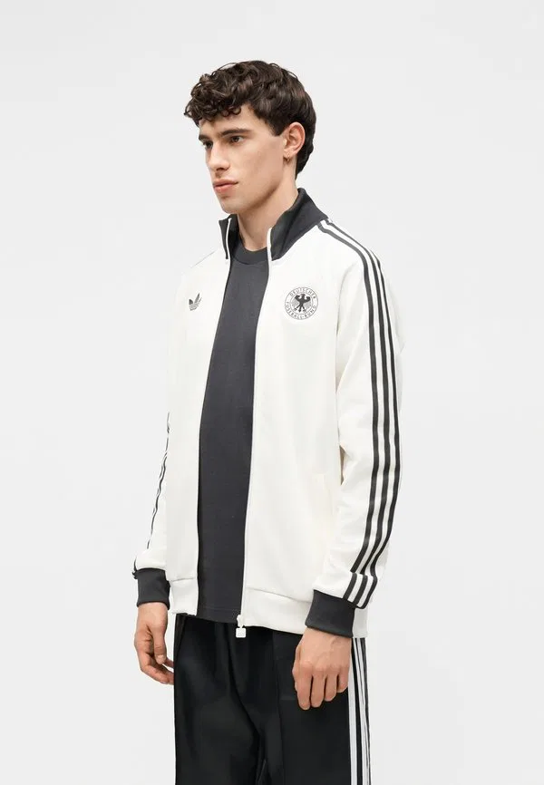Игровая куртка germany originals, цвет слоновой кости Adidas Originals, Off-White — фото 4