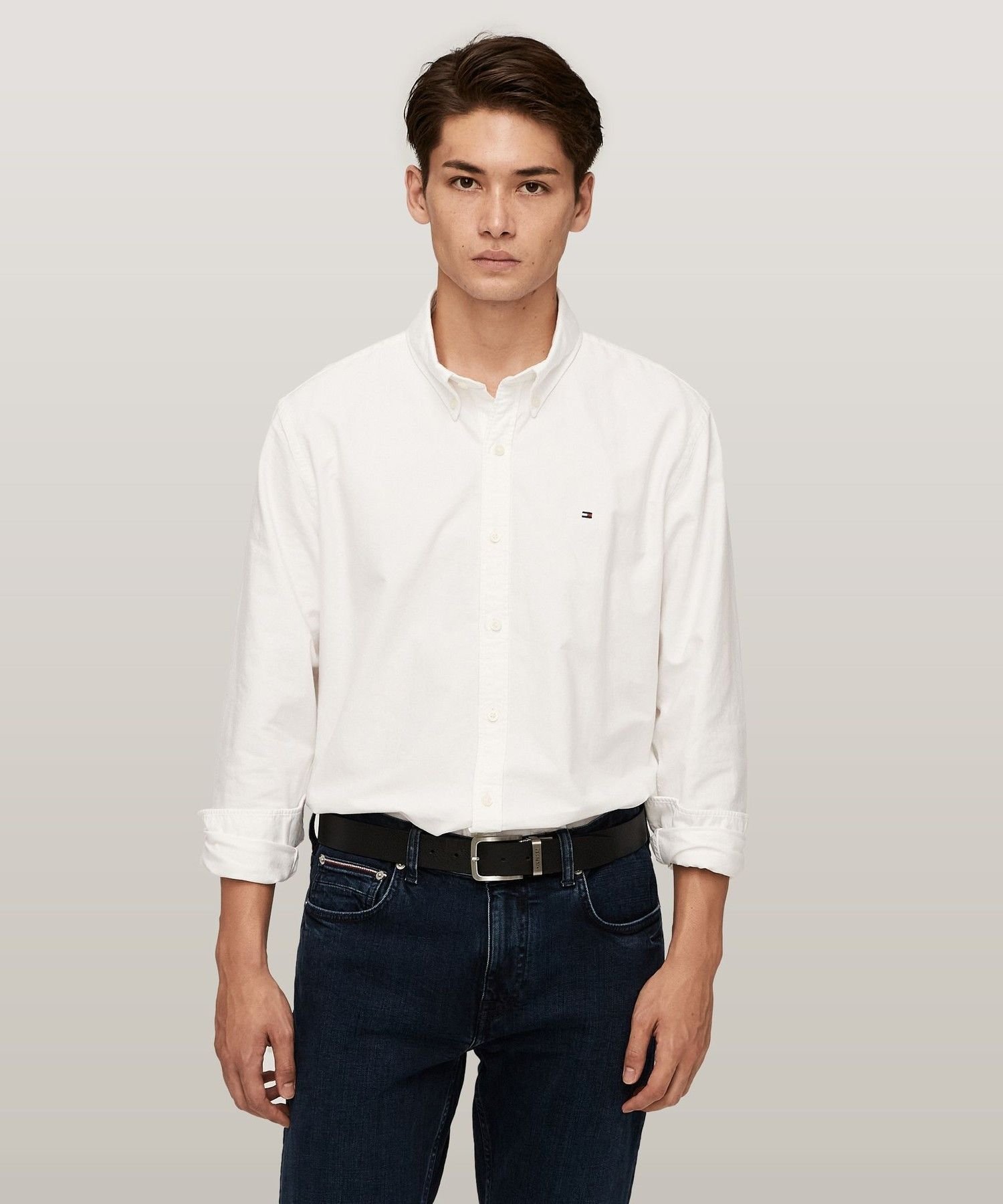 Рубашка «Оксфорд» Solid Heritage TOMMY HILFIGER, White YCF