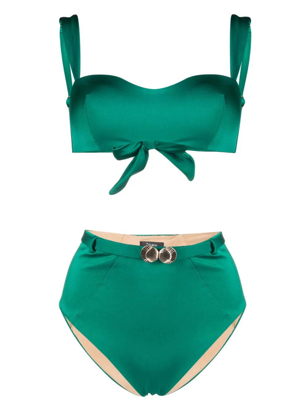 

Бикини с подвесками Noire Swimwear, зеленый