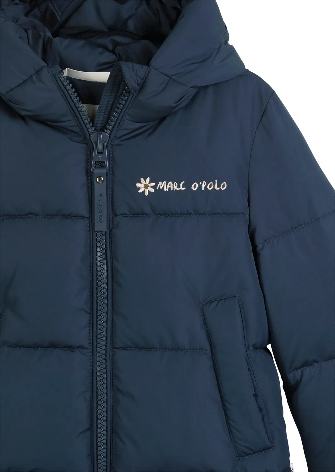 Стеганая куртка из переработанного полиэстера Marc O'Polo, night blue — фото 3