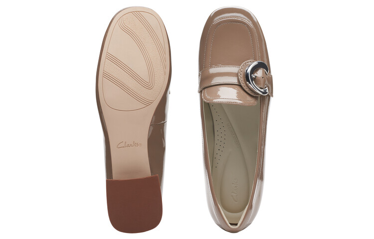 Женская повседневная обувь Женские низкие хаки Clarks — фото 3