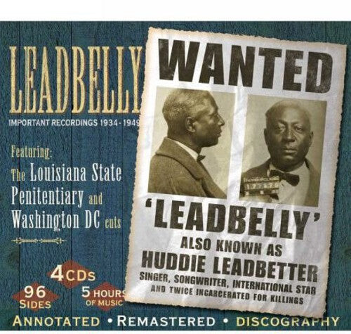 

CD диск Leadbelly: Important Recordings 1934-1949