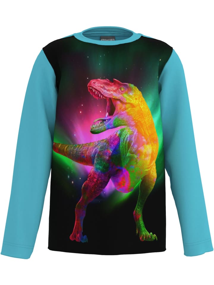 

Рубашка с длинным рукавом Kidsworld, бирюзовый