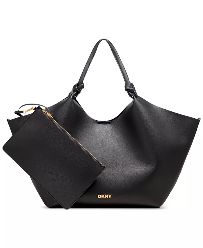 

Паула Коммьютер Большая сумка-тоут DKNY, серый