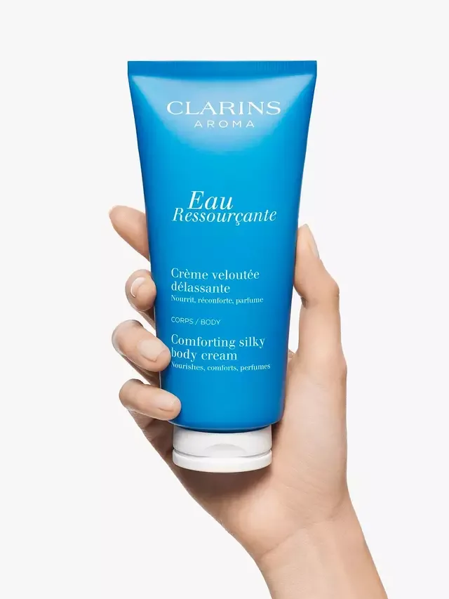 Успокаивающий шелковистый крем для тела Eau Ressourçante, 200 мл Clarins — фото 4