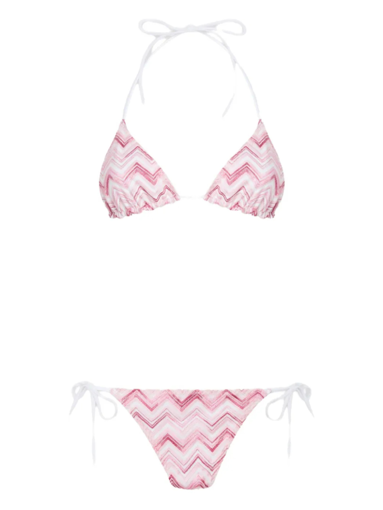 

Бикини с зигзагообразным узором Missoni, белый