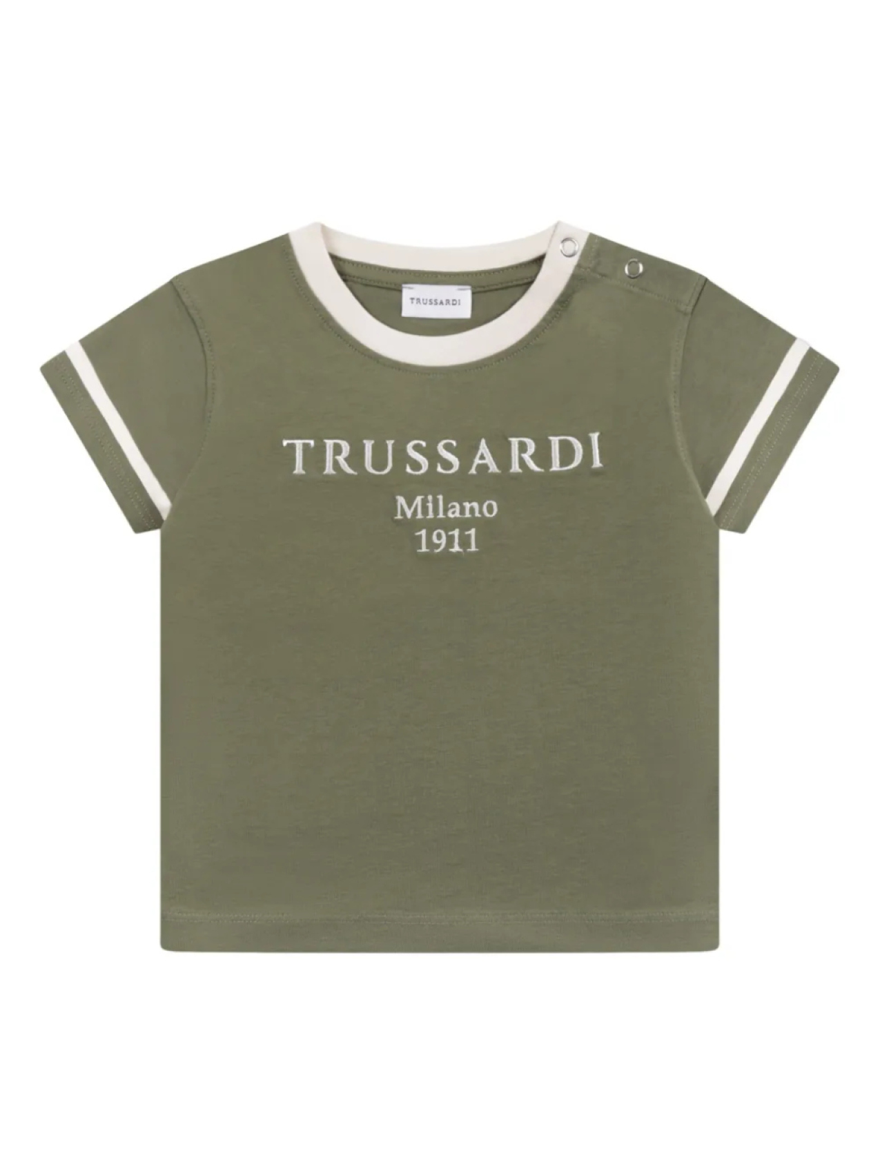 

Футболка TRUSSARDI JUNIOR из хлопка, зеленый