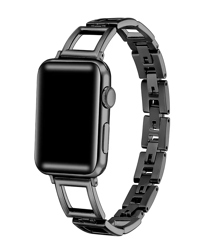 

Браслет Journey из нержавеющей стали для Apple Watch 44, 45, 46, 49 мм Posh Tech, черный