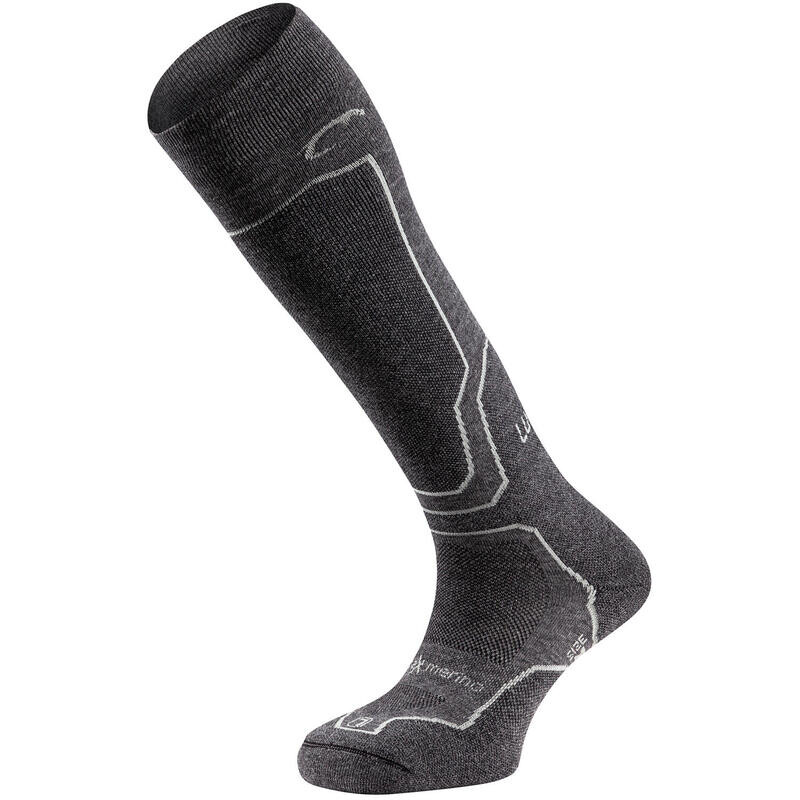 

Лыжные носки Lurbel Peak из шерсти мериноса, унисекс, цвет gris