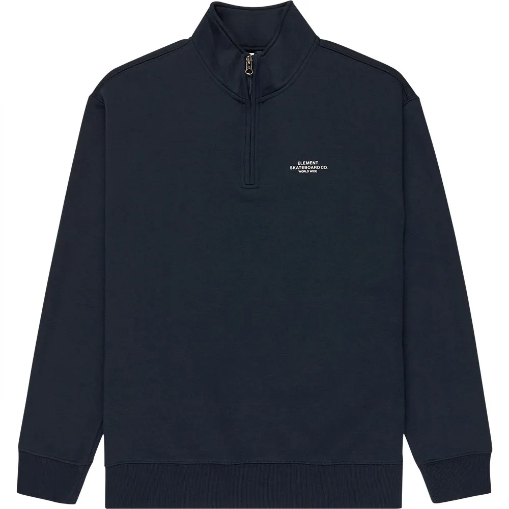 

Толстовка Element Skateboard half zip, синий