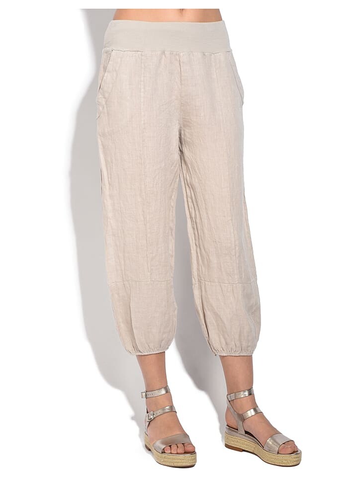 

Тканевые брюки Le Jardin du Lin, бежевый