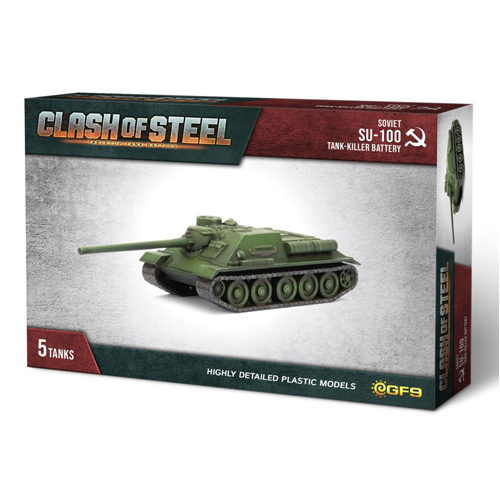 

Фигурка Clash Of Steel – Su-100 Tank-Killer Company (X5 Plastic) Gale Force Nine