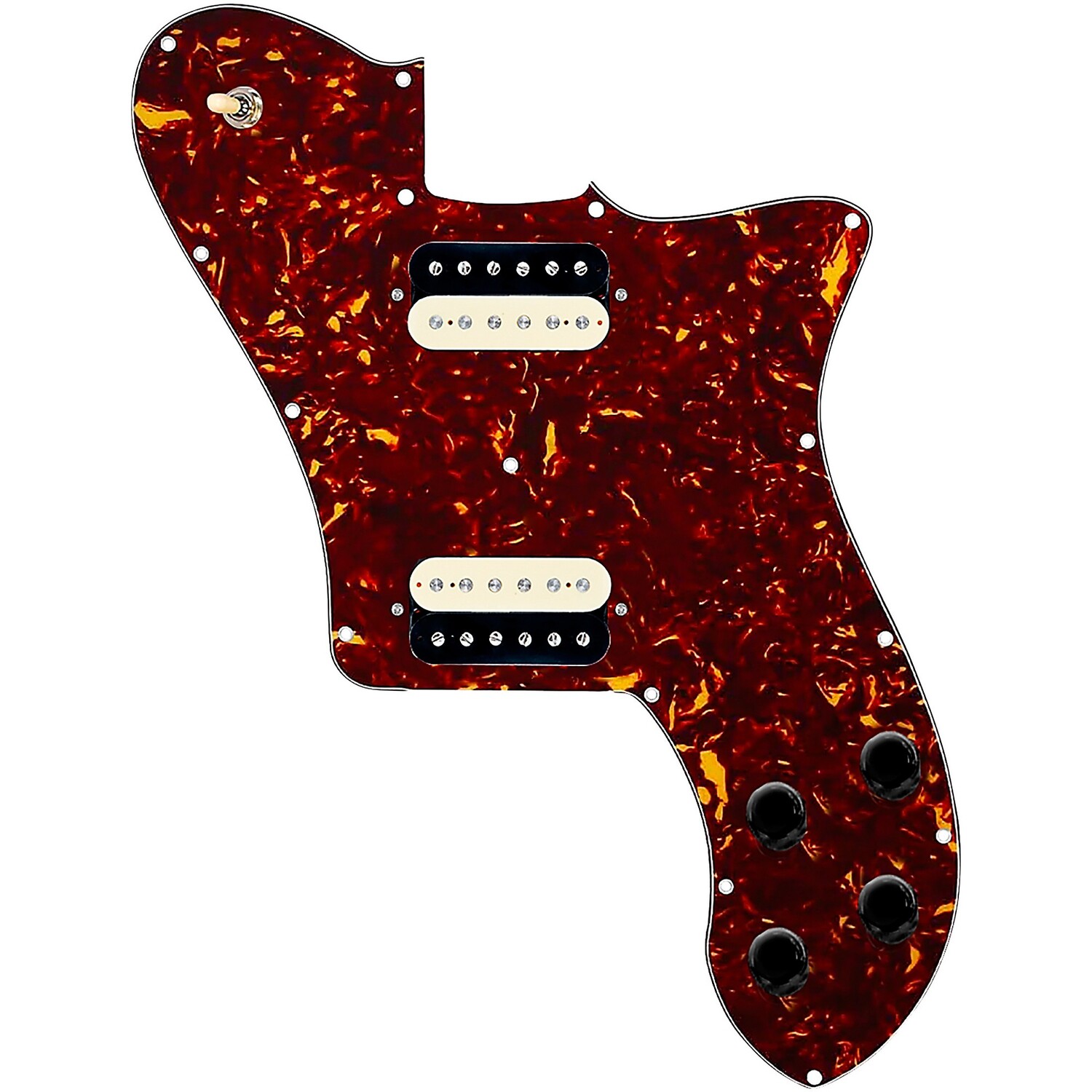 

Накладка 920d со специальной загрузкой для телекастера Deluxe Telecaster '72 с открытыми хамбакерами Roughnecks Tortoise 920d Custom