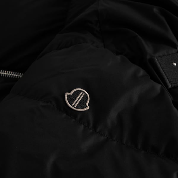Укороченная куртка Moncler с циклоптическим механизмом X Rick Owens, черный — фото 2