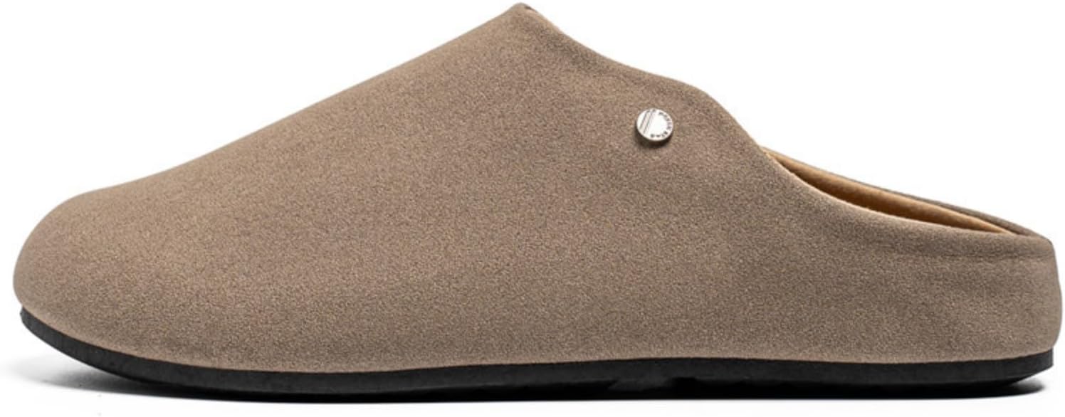 

Мужские замшевые туфли на плоской подошве с поддержкой свода стопы Houdbdol, бежевый