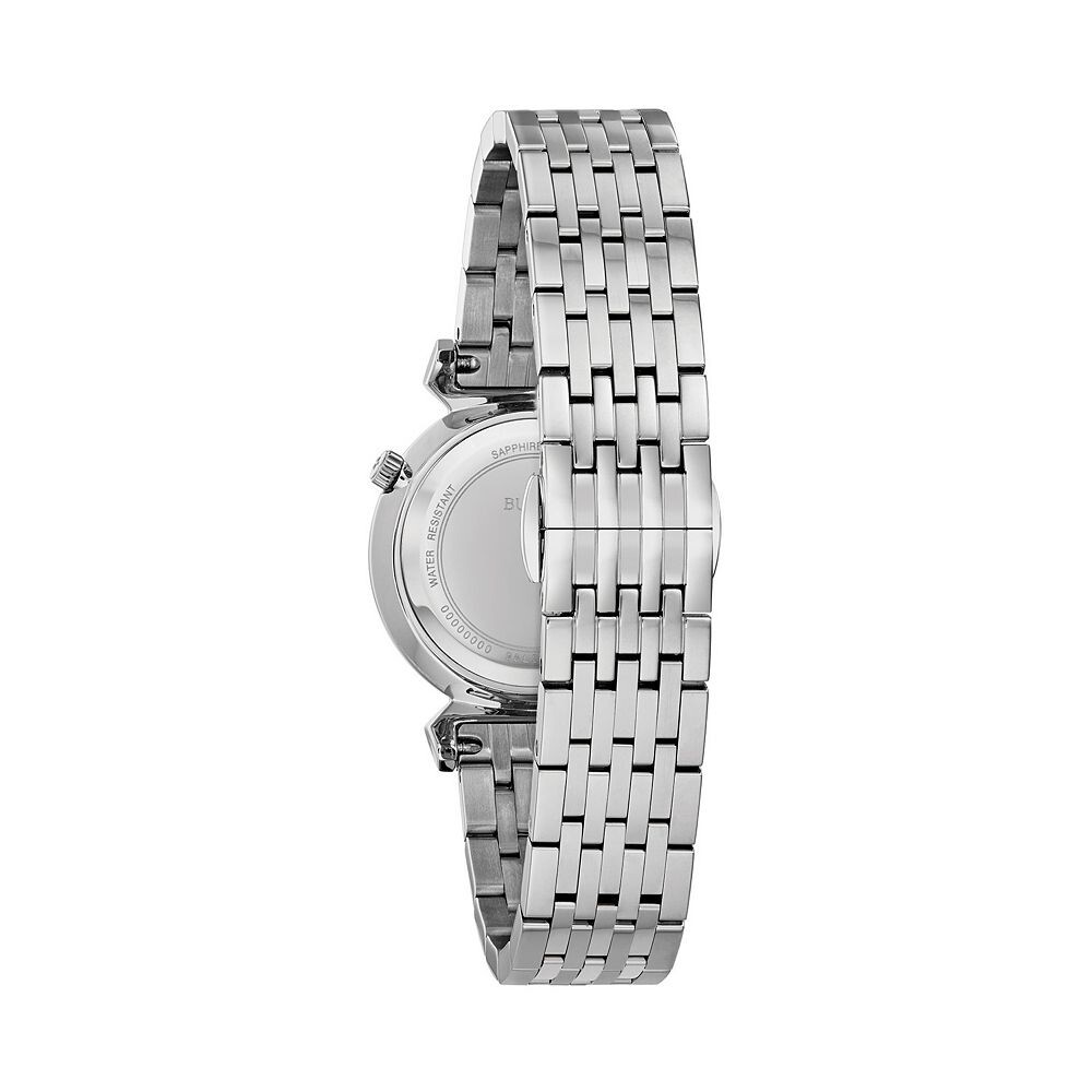 

Женские часы Bulova Regatta из нержавеющей стали - 96L275, цвет Silver Tone