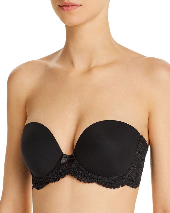 

Бюстгальтер Caresse без бретелек на косточках Simone Perele
