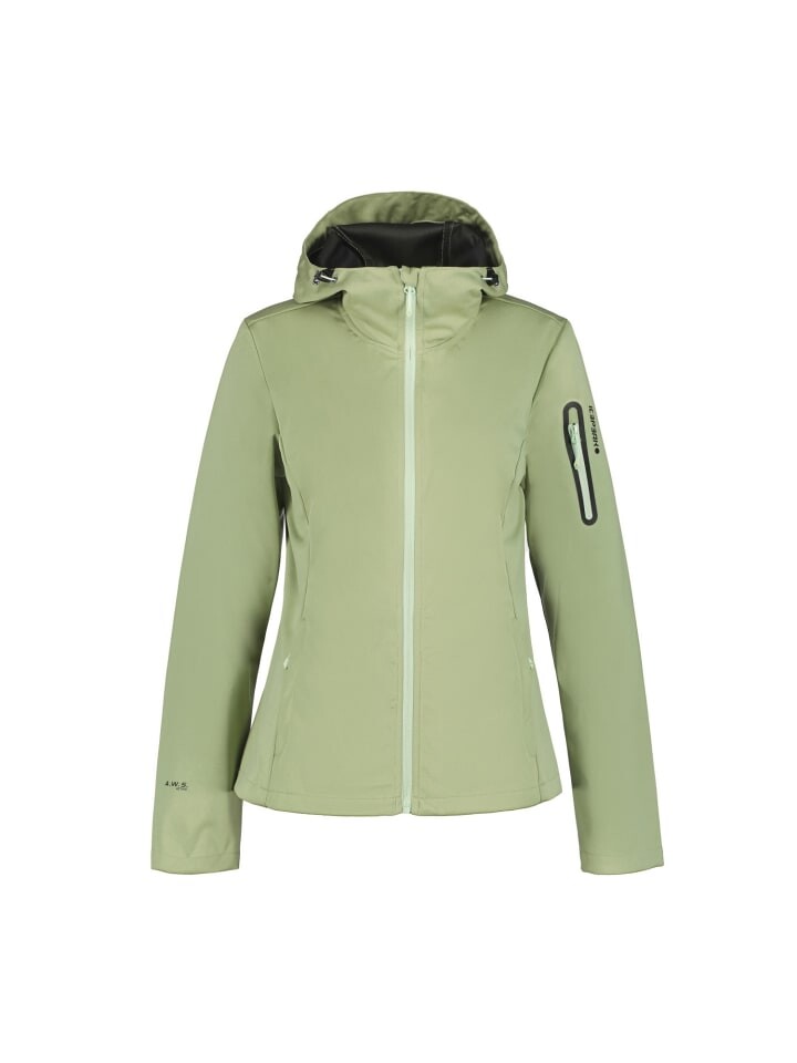 

Куртка софтшелл Icepeak Softshelljacke mit Kapuze Bridgewater, оливковый
