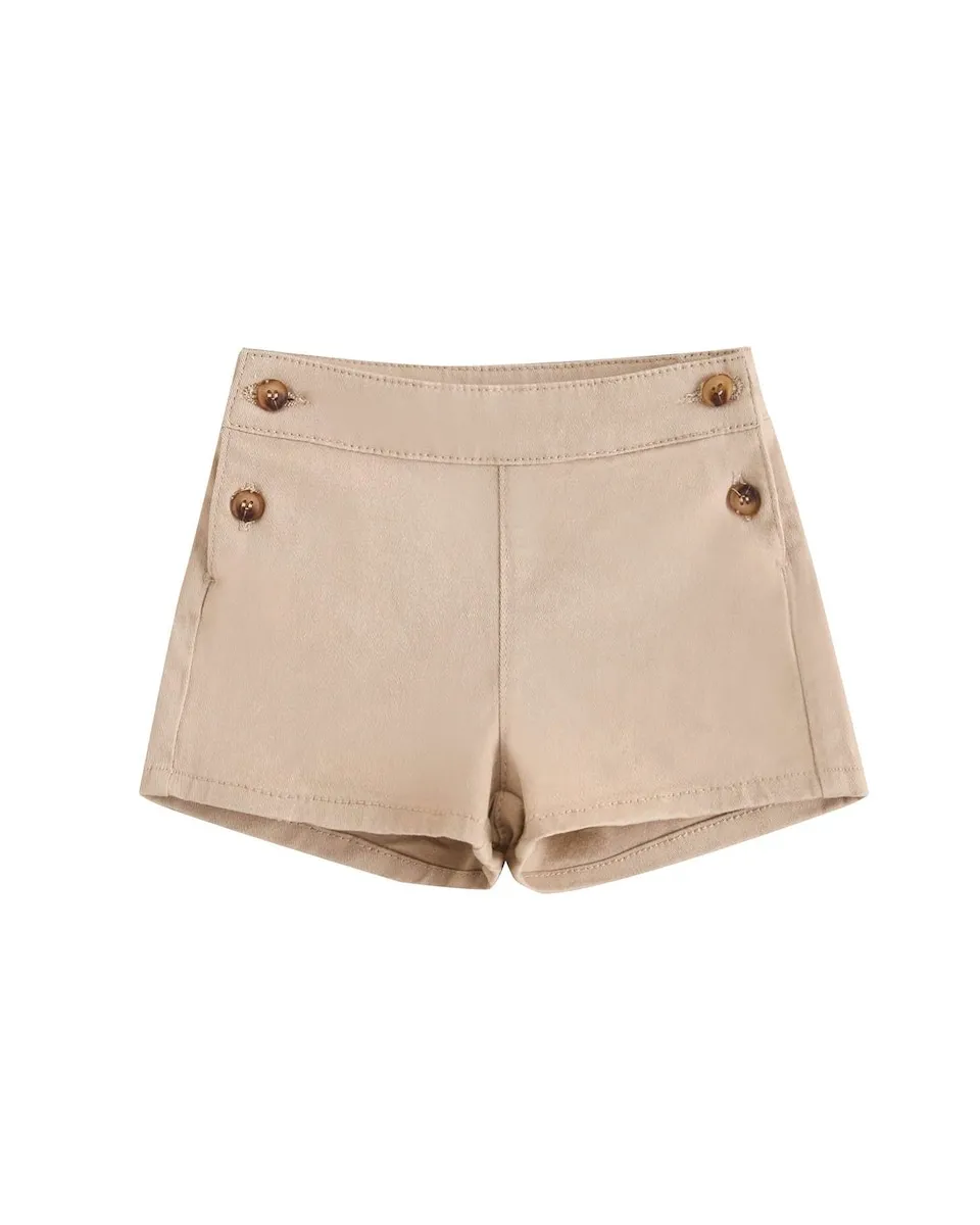 

Детские шорты с пуговицами Dadati, бежевый