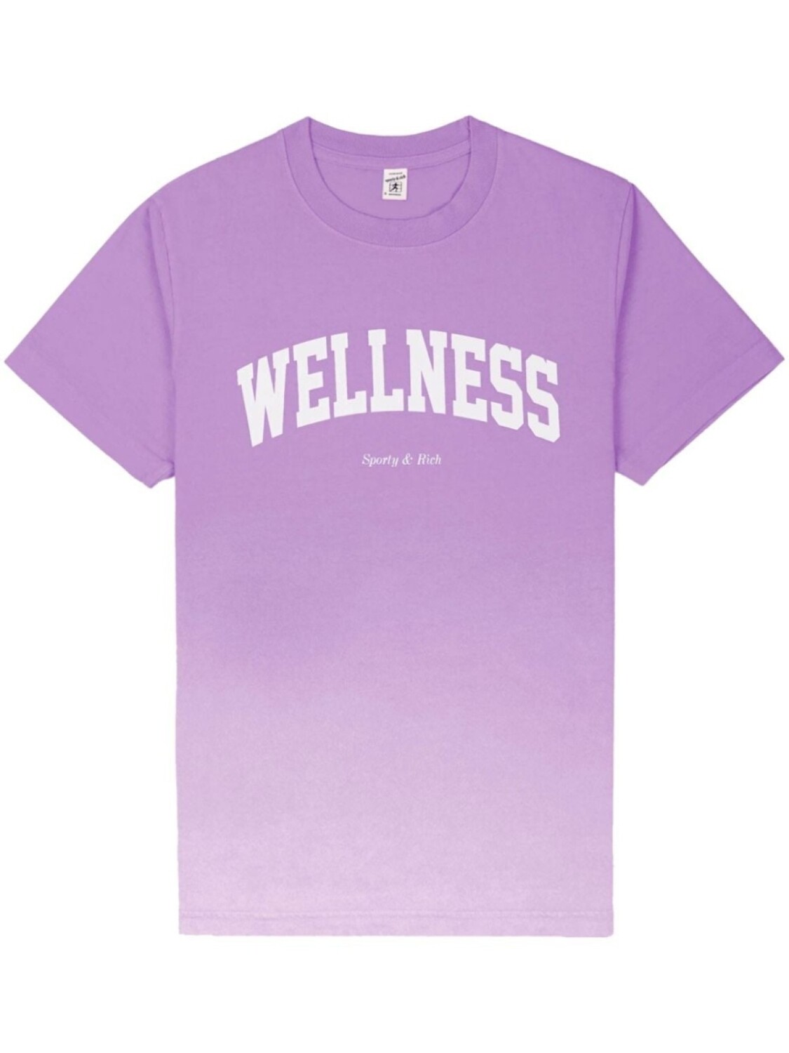 

Sporty & Rich футболка Wellness Ivy - Dip Dye Purple, фиолетовый
