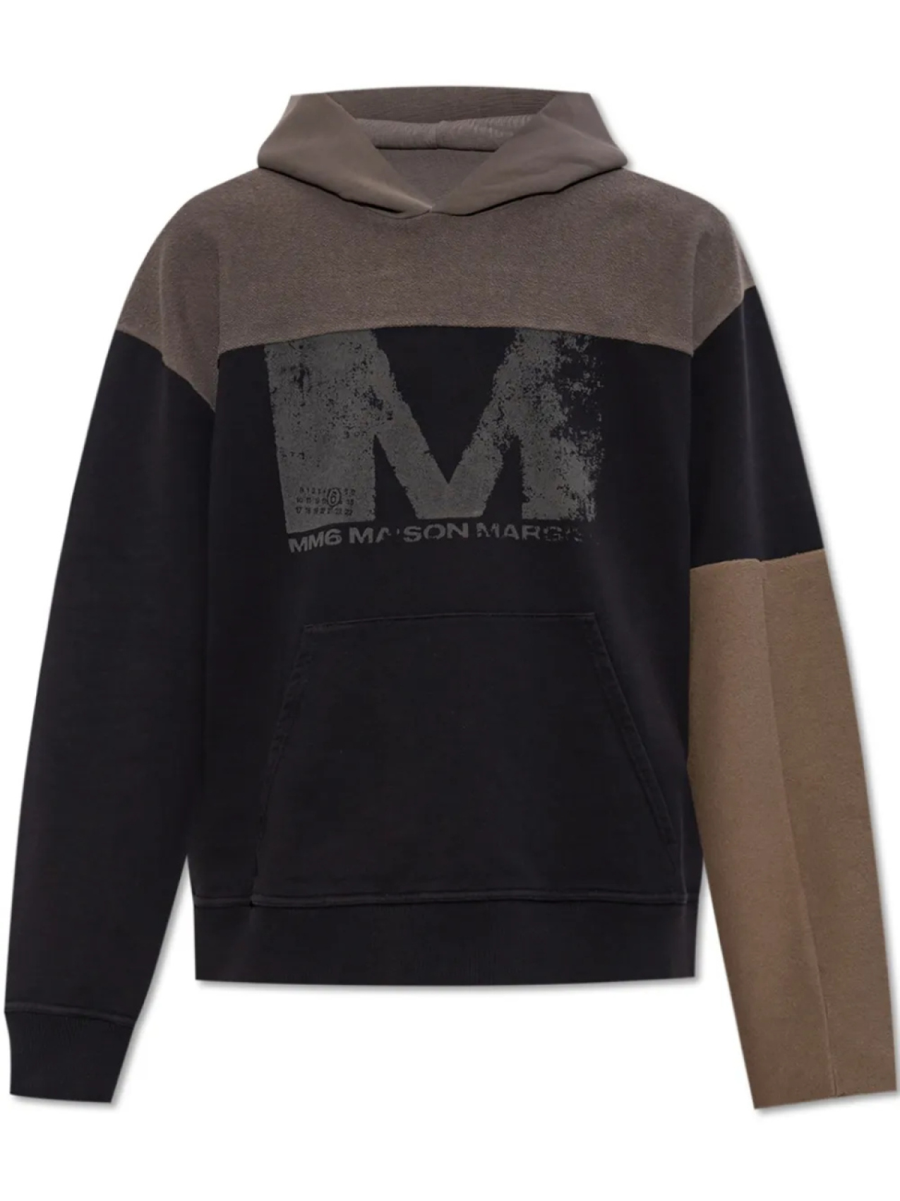 

Толстовка с логотипом MM6 Maison Margiela, черный