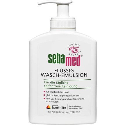 

Жидкая моющая эмульсия в гигиеническом дозаторе 200 мл, Sebamed