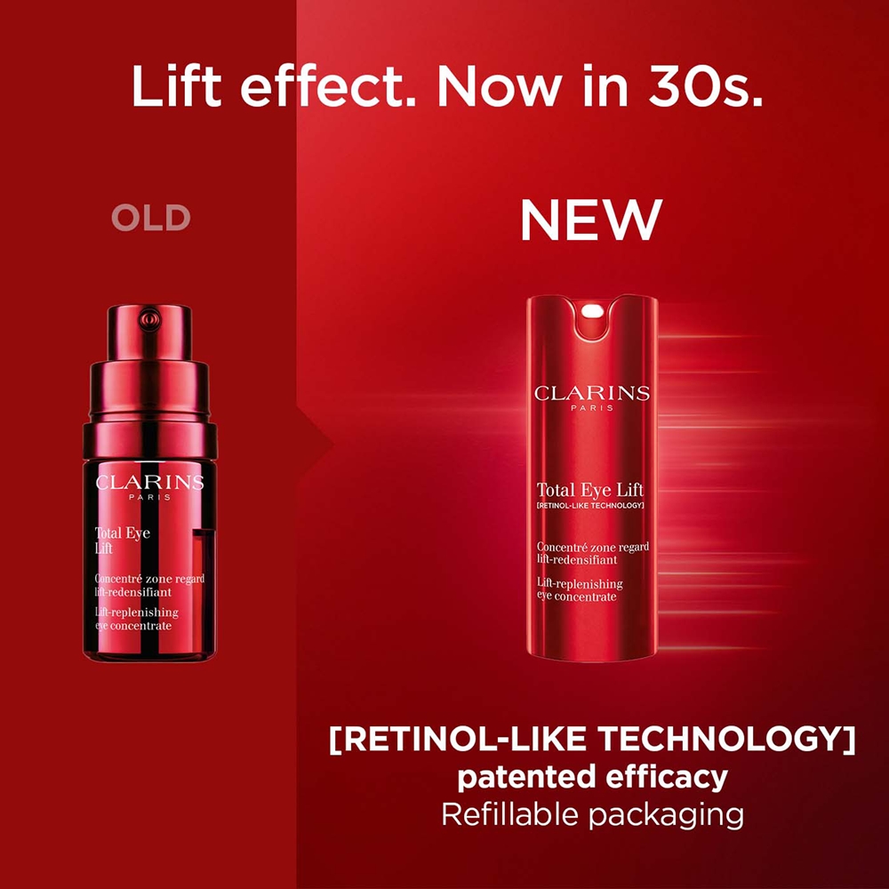 Крем для кожи вокруг глаз против морщин Total Eye Lift Clarins, 15 мл — фото 3