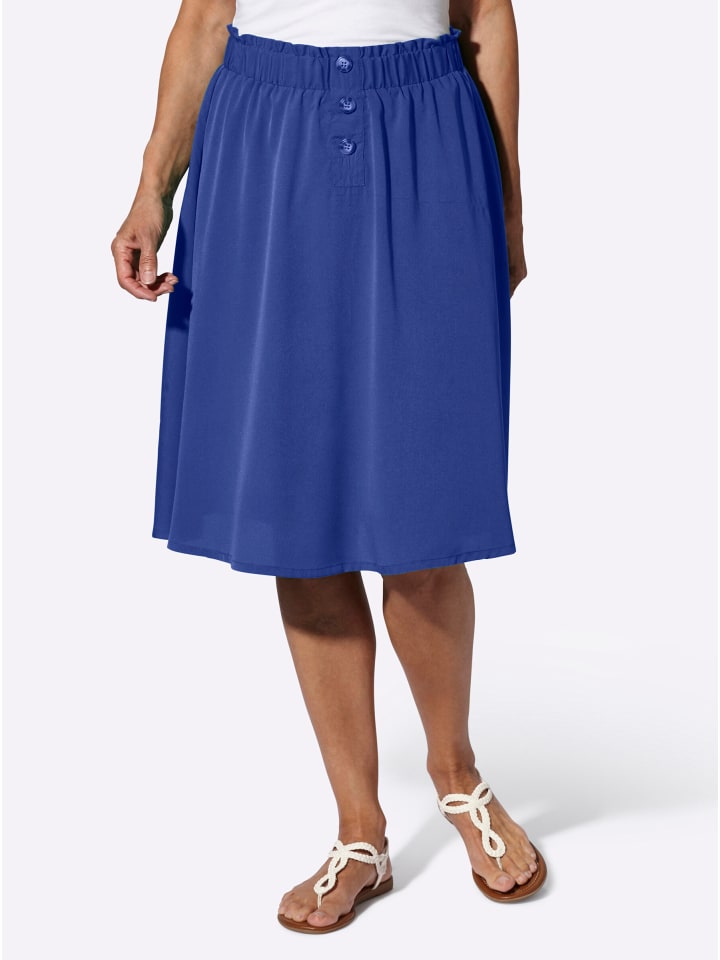 

Юбка до колена Sieh an!, королевский синий