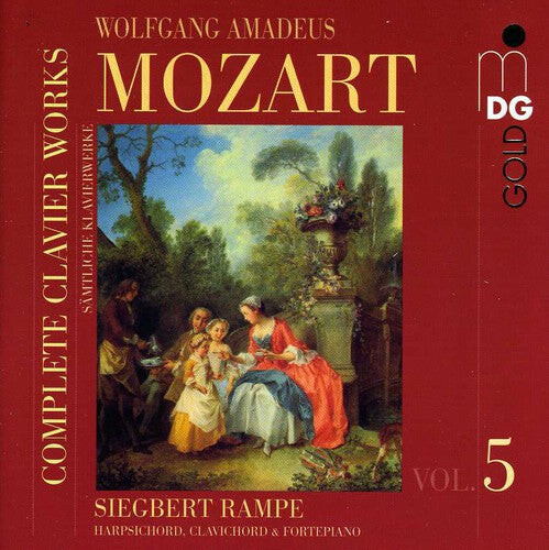 

CD диск Mozart / Rampe: Complete Clavier Works