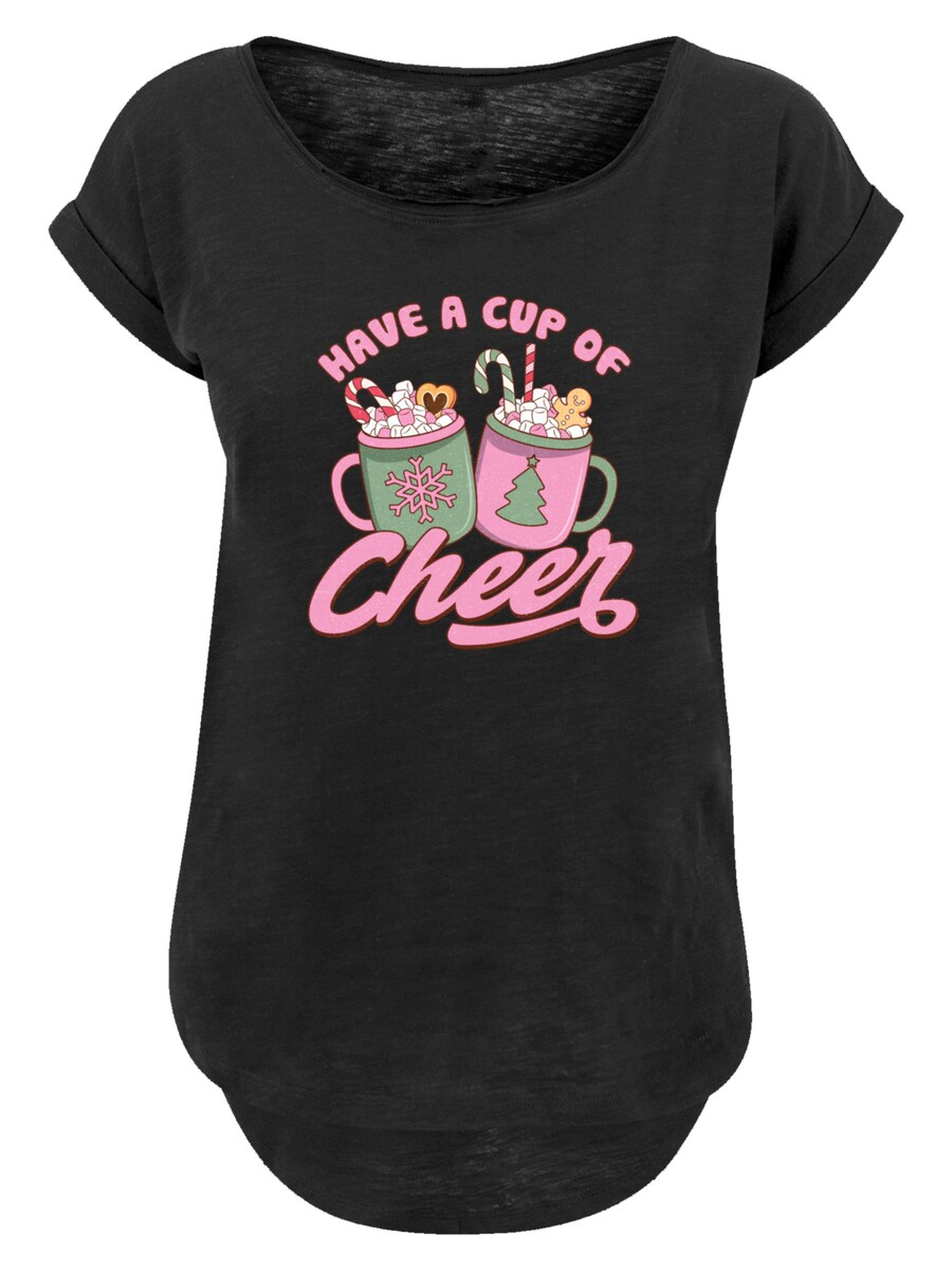 

Рубашка F4NT4STIC Have a Cup of Cheer Christmas Holiday, черный