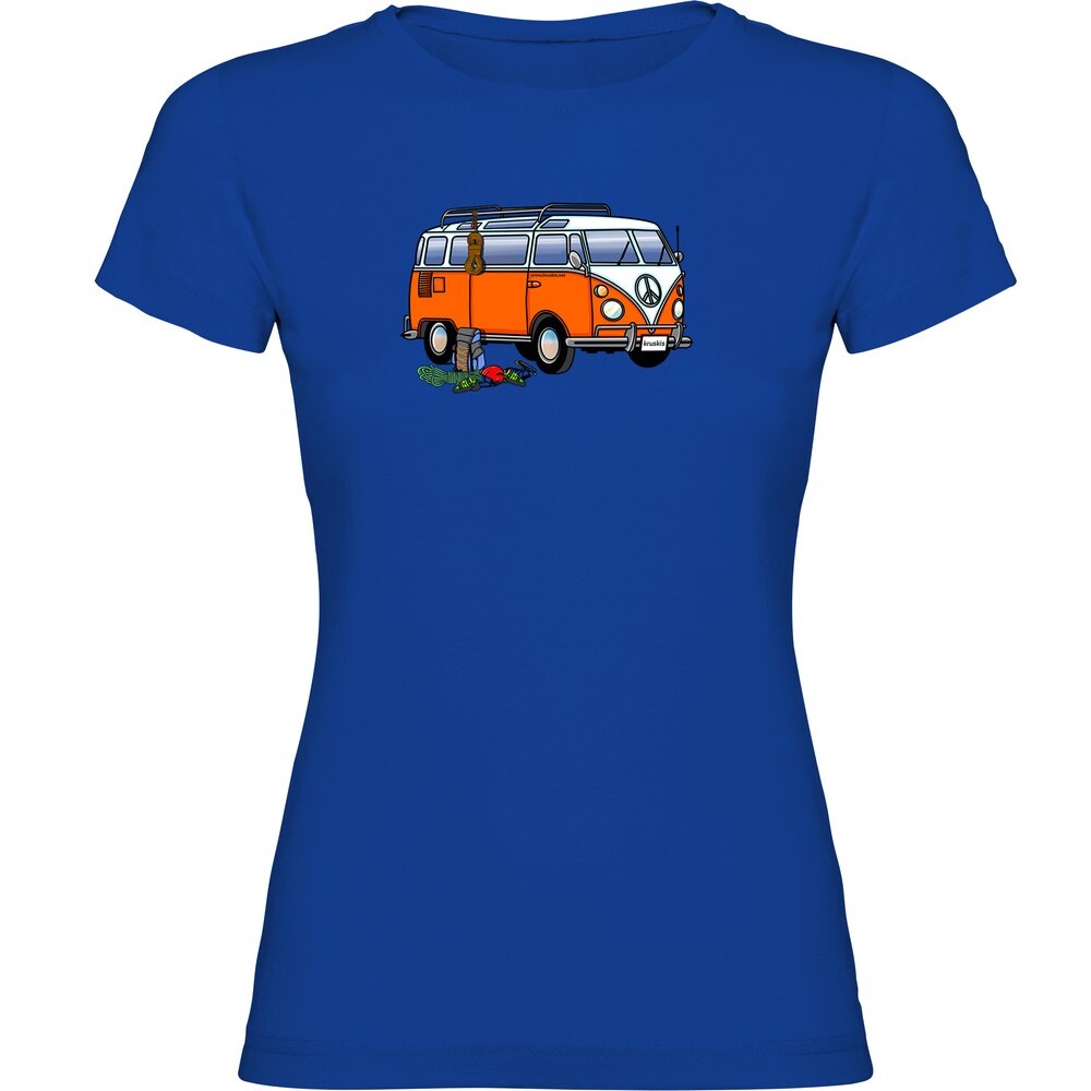 

Футболка Kruskis Hippie Van Climbing, синий
