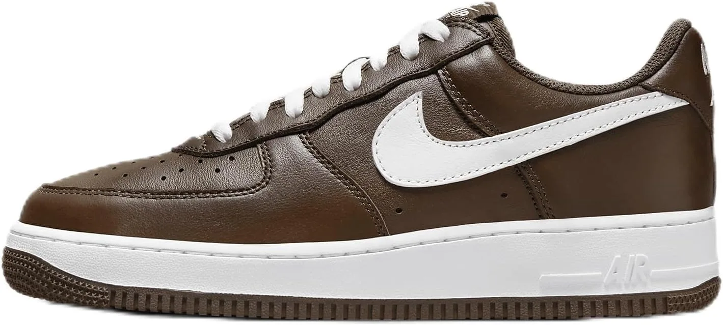 Кроссовки Nike Air Force 1 '07 Herren, rot/weiß, 42 EU, коричневый