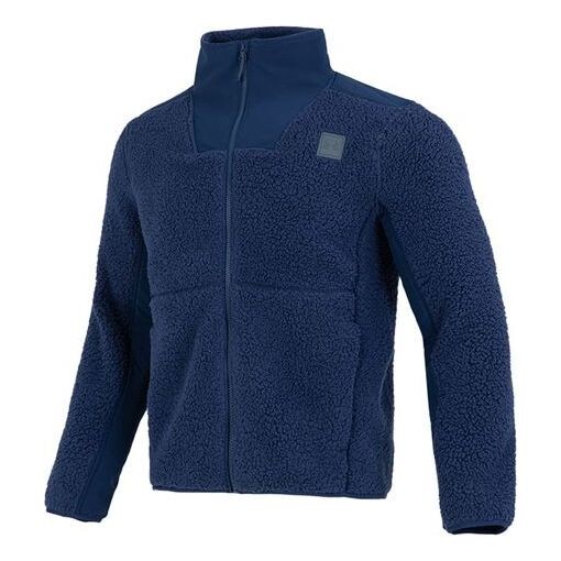 

Куртка ua legacy sherpa full-zip soft jacket 'blue' Under Armour, синий