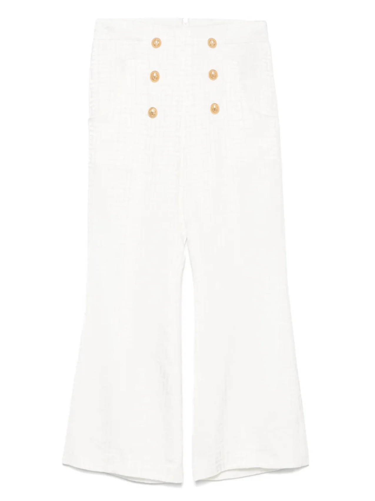 

Balmain Kids жаккардовые брюки, нейтральный