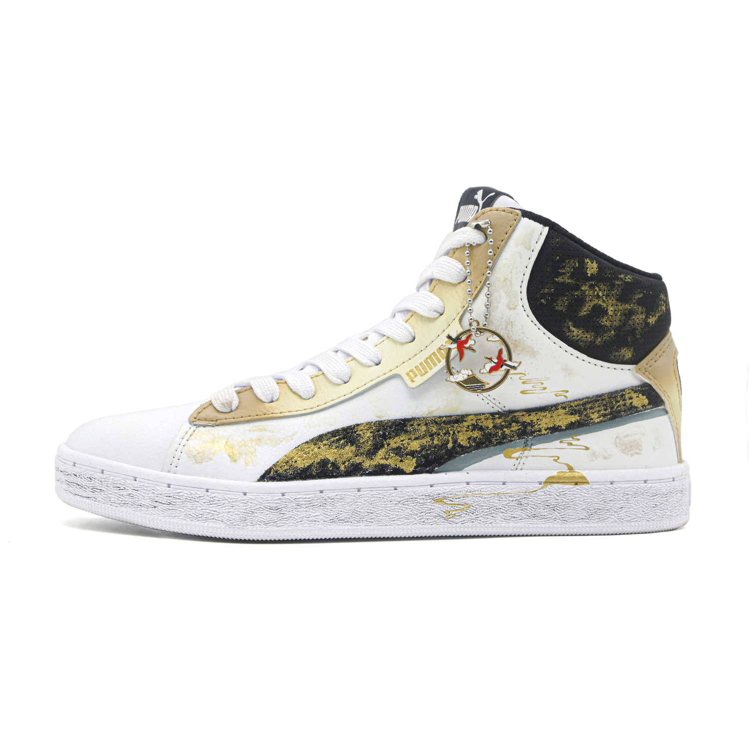 

PUMA Белые мужские кроссовки для скейтбординга low top 1948 Sun God устойчивые к истиранию дышащие