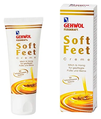 Крем для ног Gehwol Fusskraft Soft Feet с молоком и медом, 125 мл, 4 шт. Gehwol — фото 2