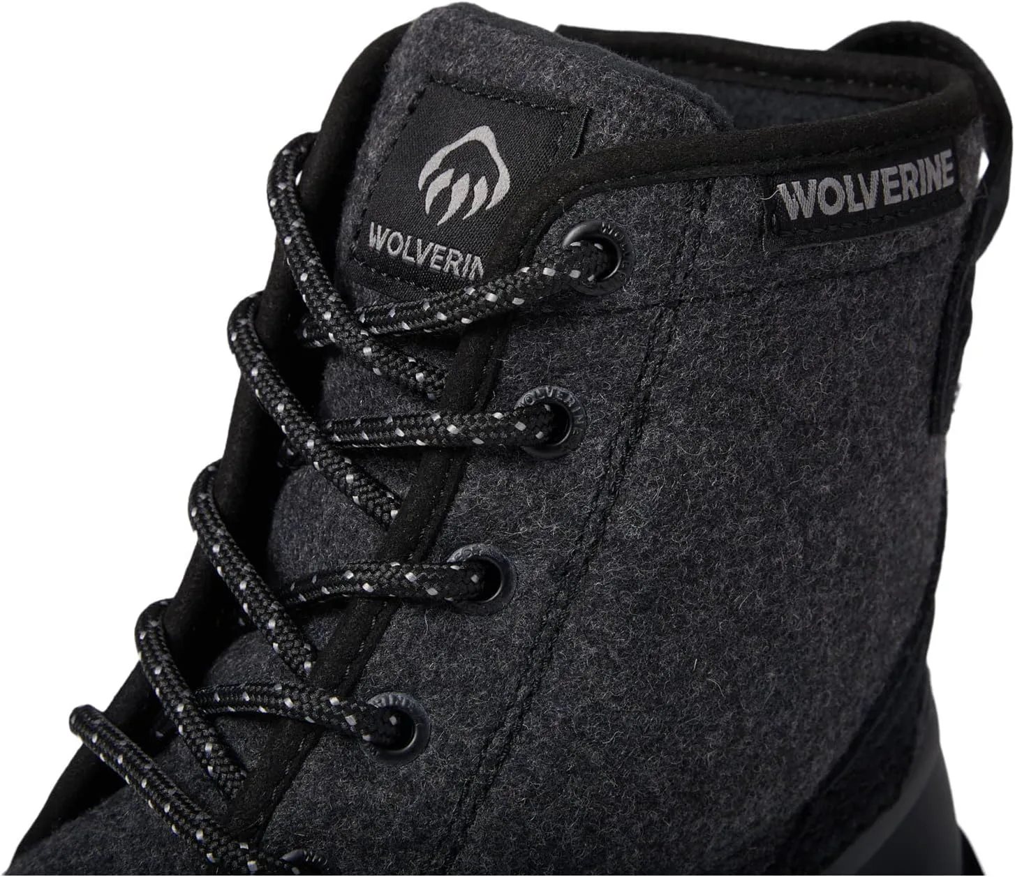 Мужские ботинки Wolverine Torrent Wool Wmn Epx с 6-дюймовым голенищем, черный — фото 4