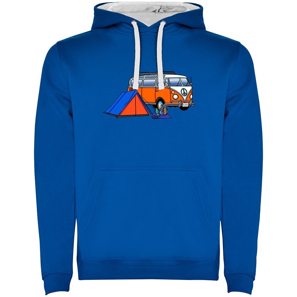 

Худи Kruskis Hippie Van Trek Two-Colour, синий