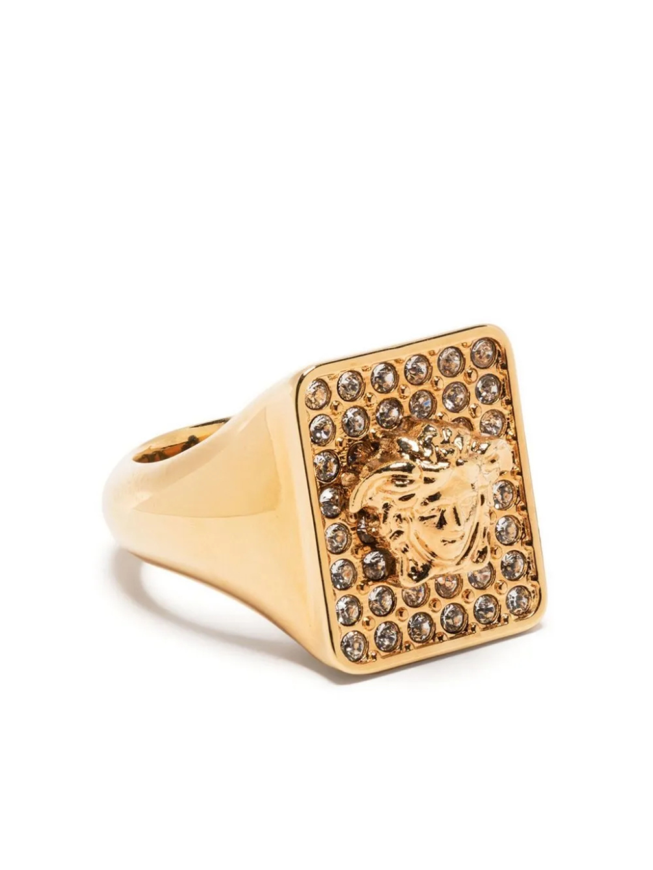 

Versace кольцо с декором Medusa, золотой