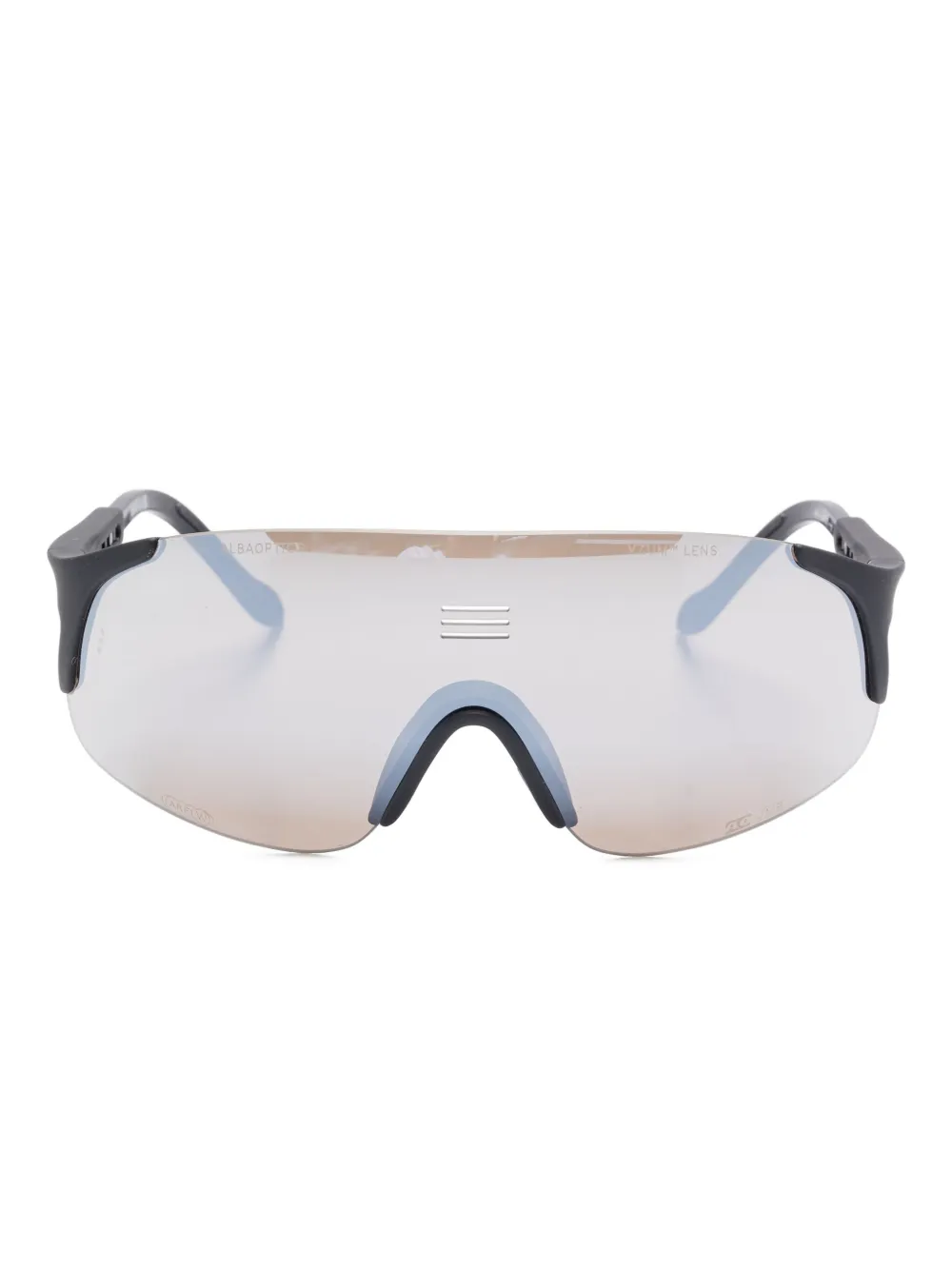 

Солнцезащитные очки с большой защитной оправой Alba Optics, черный