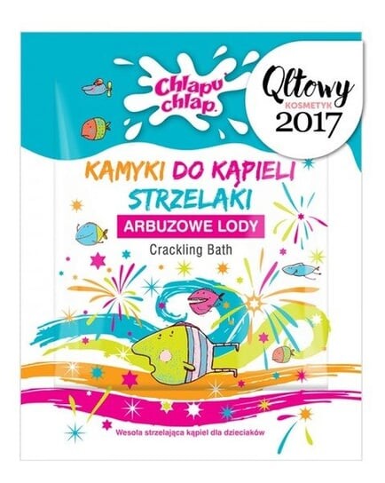

Члапу Члап, арбузное мороженое, камешки для ванн, 8 мл, Chlapu Chlap