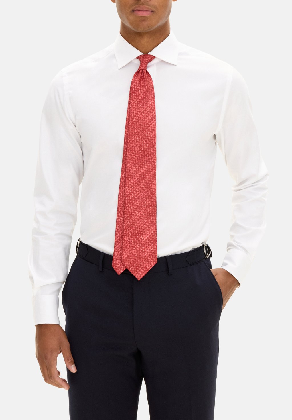 

Галстук Oscar Jacobson, оранжевый