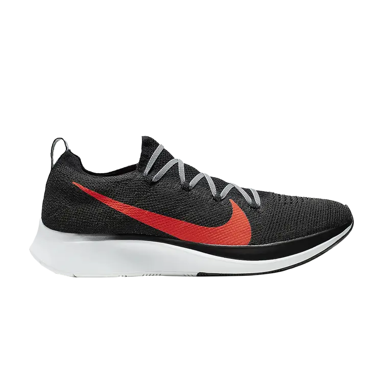 

Кроссовки Nike Zoom Fly Flyknit 'Black Bright Crimson', черный