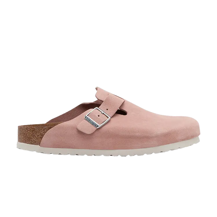 

Кроссовки Birkenstock Boston Soft Footbed Suede Pink Clay, розовый
