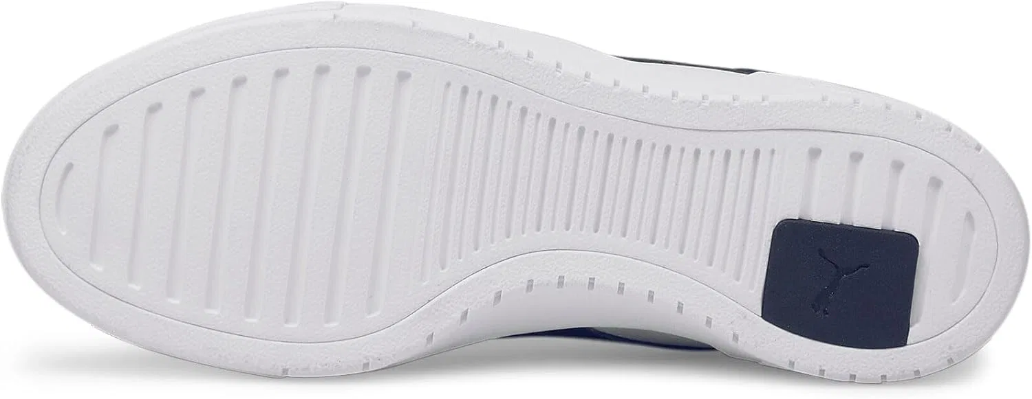Кроссовки Puma Basket Classic из лакированной кожи, White Navy — фото 4