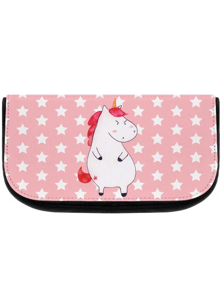 

Косметичка Mr & Mrs Panda Einhorn Wut ohne Spruch, цвет rot pastell