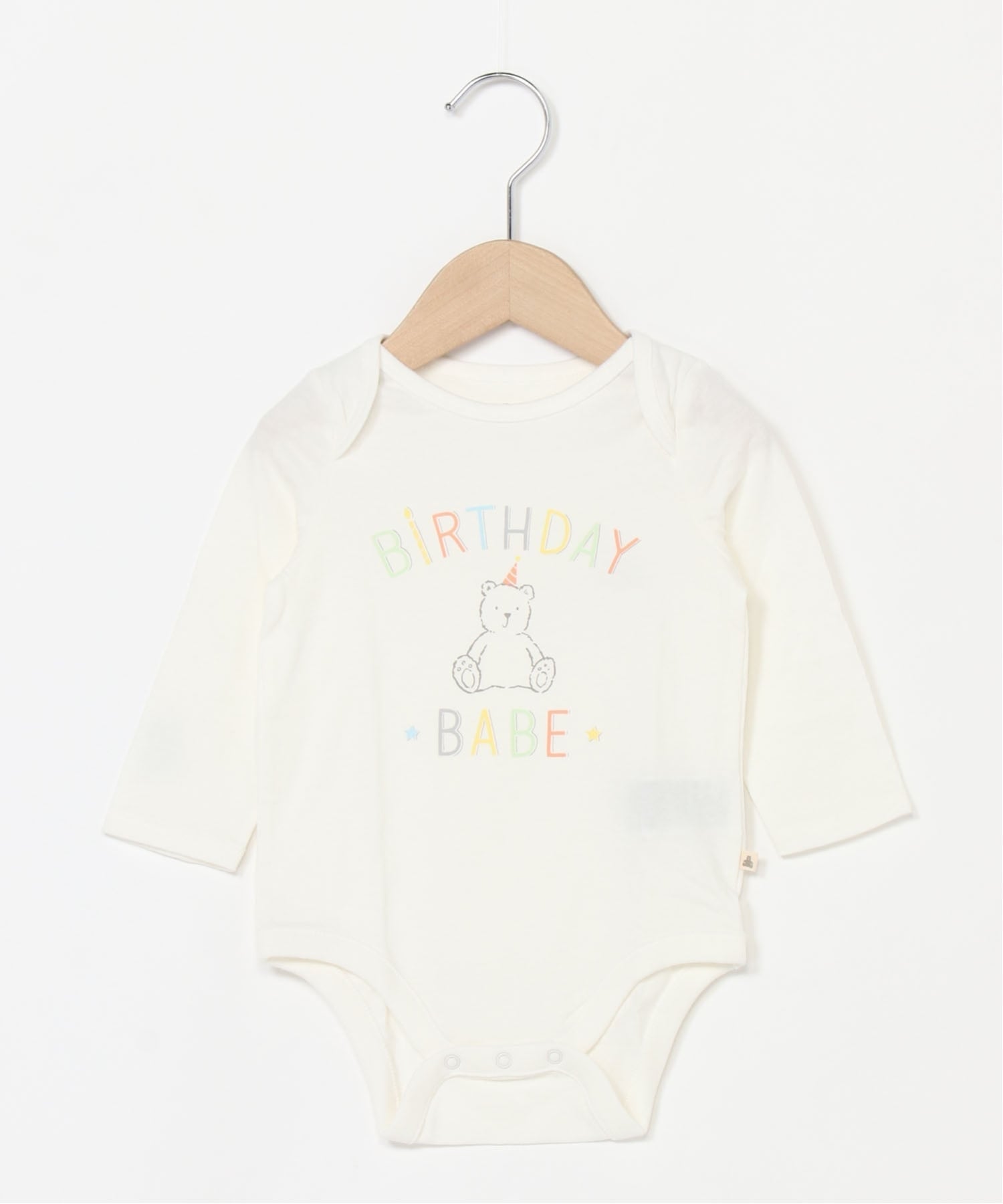 Детский боди с графическим принтом Gap, NEW_OFF_WHITE — фото 4